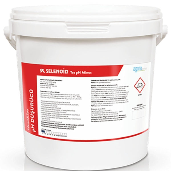 Selenoid pH Minus-Toz pH Düşürücü Selenoid pH Minus-Toz pH Düşürücü